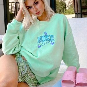 Distressed Vintage Couture Nike Sweatshirt